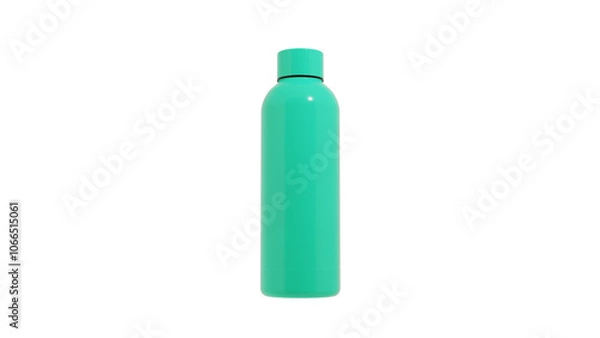 Obraz aqua mint drink bottle