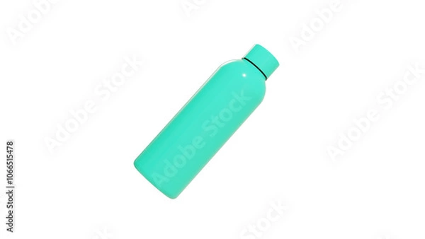 Obraz aqua mint drink bottle