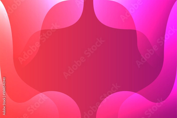 Obraz Red And Pink Abstract Background Style