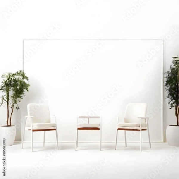 Fototapeta an elegant sleek elegant idea for a mockup empty space for advertisment design