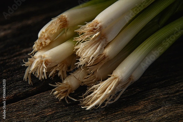 Obraz onions in the market