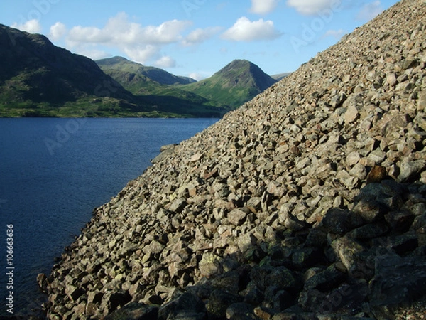 Obraz The Screes, Wast Water