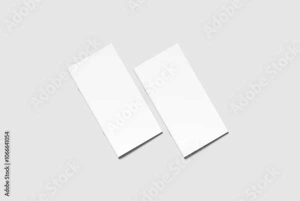 Obraz DL BROCHURE BLANK BACKGROUND