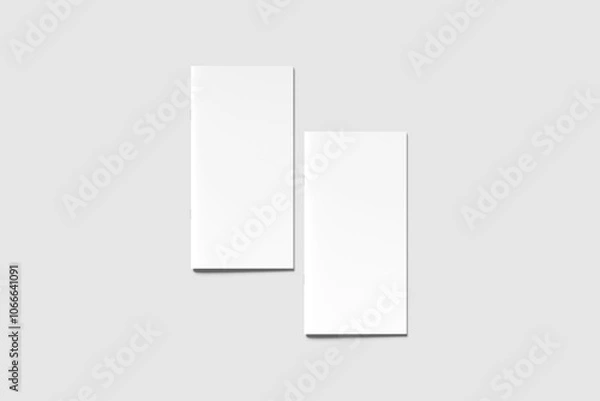 Fototapeta DL BROCHURE BLANK BACKGROUND