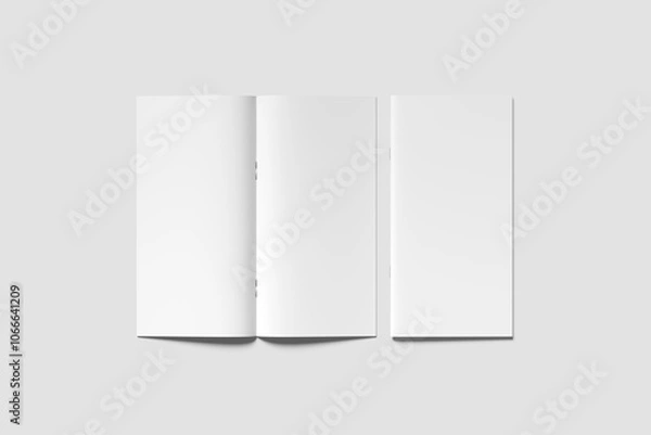 Obraz DL BROCHURE BLANK BACKGROUND