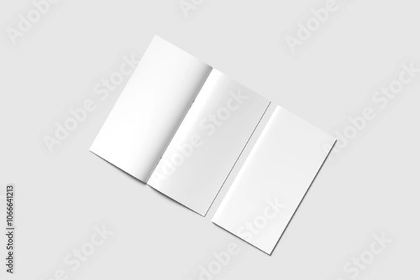 Obraz DL BROCHURE BLANK BACKGROUND