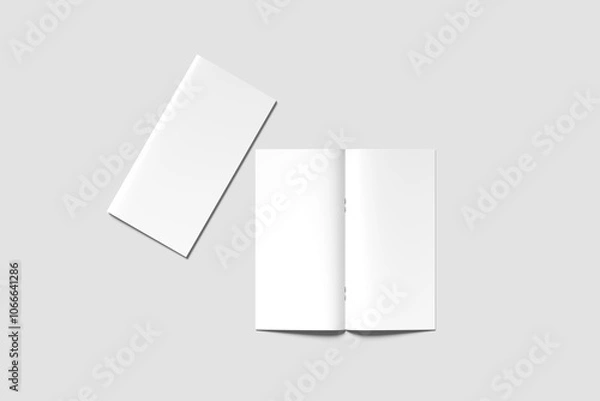 Obraz DL BROCHURE BLANK BACKGROUND