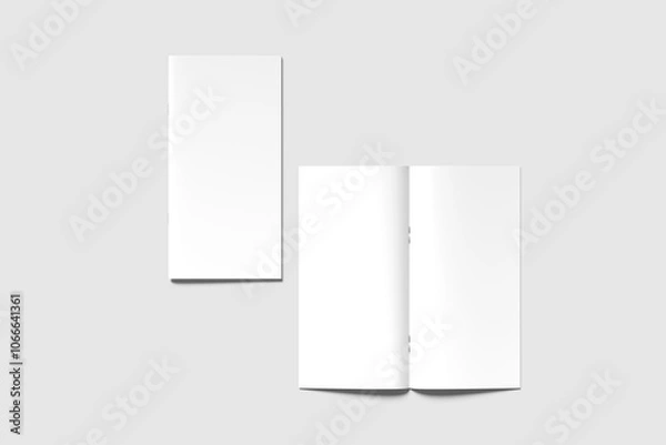 Obraz DL BROCHURE BLANK BACKGROUND