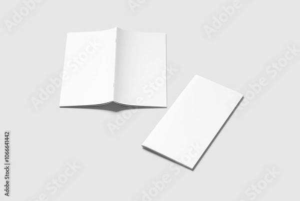 Obraz DL BROCHURE BLANK BACKGROUND