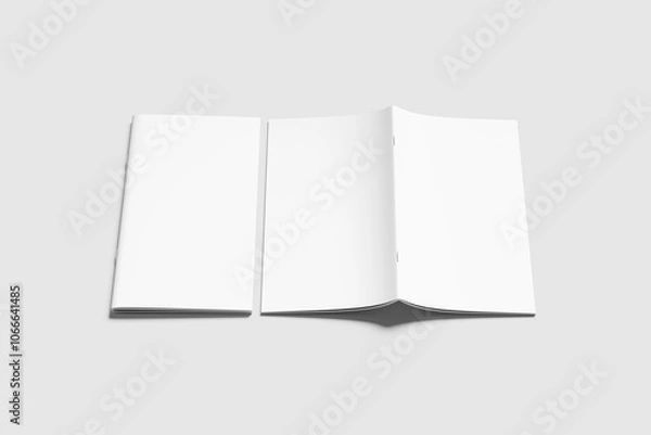 Obraz DL BROCHURE BLANK BACKGROUND