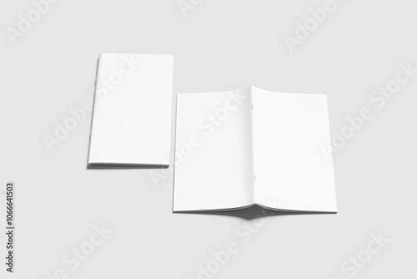 Fototapeta DL BROCHURE BLANK BACKGROUND