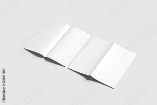 Obraz DL BROCHURE BLANK BACKGROUND