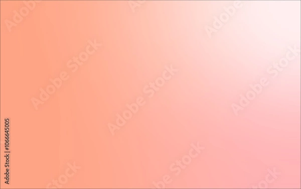 Fototapeta Soft Gradient Abstract Background: Minimalist Blend of  Soft Red Tones