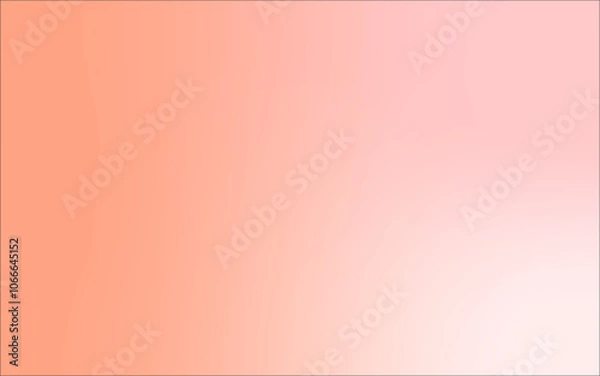 Fototapeta Soft Gradient Abstract Background: Minimalist Blend of  Soft Red Tones