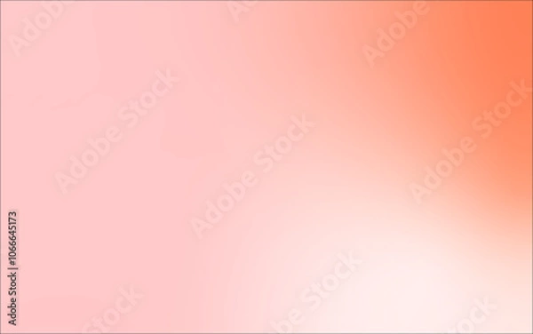 Fototapeta Soft Gradient Abstract Background: Minimalist Blend of  Soft Red Tones