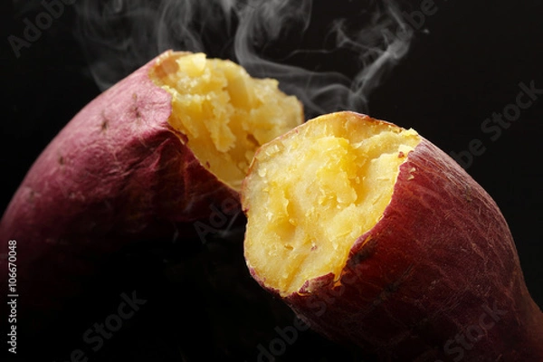 Fototapeta Pieczony batat