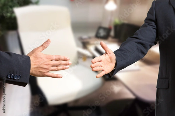 Obraz stretta di mano