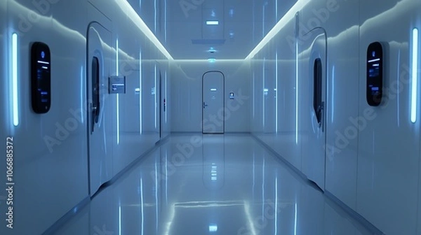 Obraz 未来的な通路