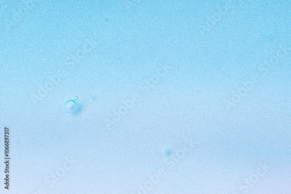 Obraz Blue gel, macro texture of cosmetics product