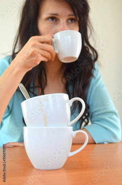 Obraz Зависимость от кофе 