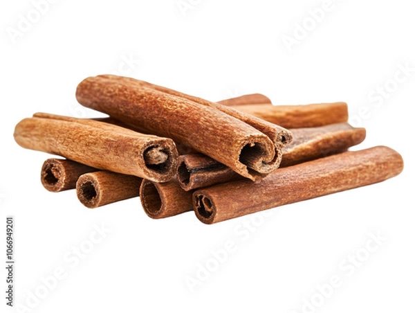 Fototapeta a pile of cinnamon sticks