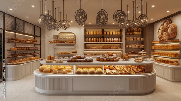 Fototapeta 高級なパン屋