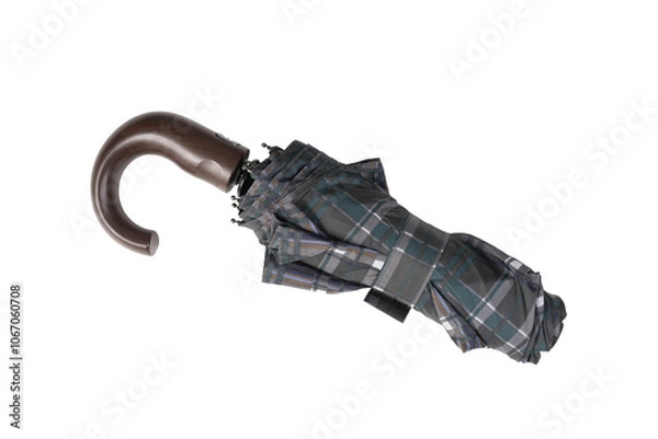 Obraz a closed umbrella