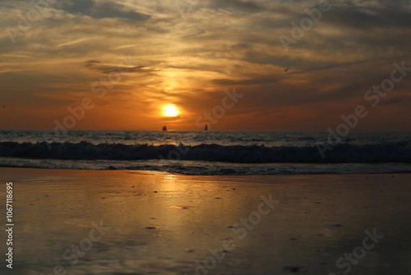 Obraz Sundowner Beach