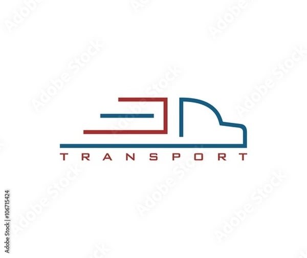 Obraz Transport logo