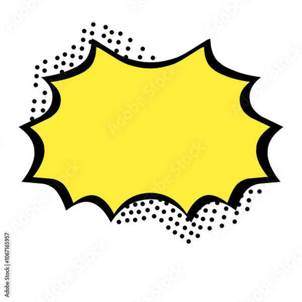 Obraz Speech bubble illustration
