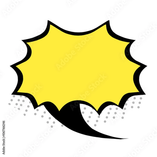 Obraz Speech bubble illustration
