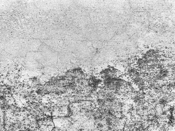 Obraz Grunge Texture with Cracked and Weathered Surface