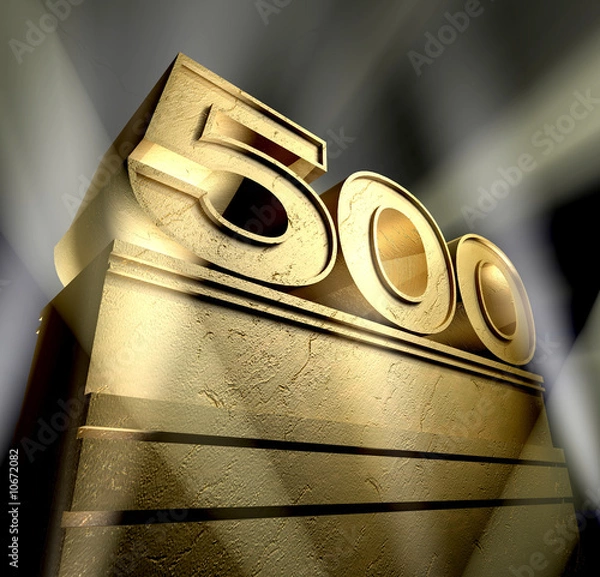 Fototapeta 500 anniversary monument