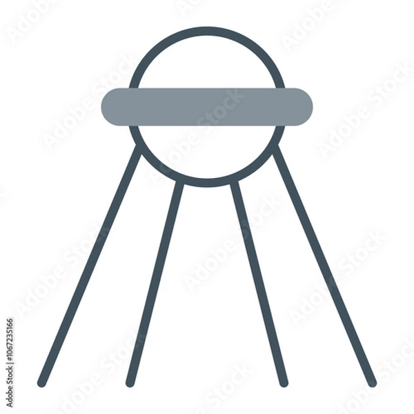 Fototapeta Sputnik Vector Icon Design
