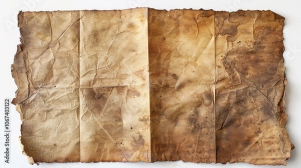 Fototapeta Old Paper Texture: Grunge Background for Design