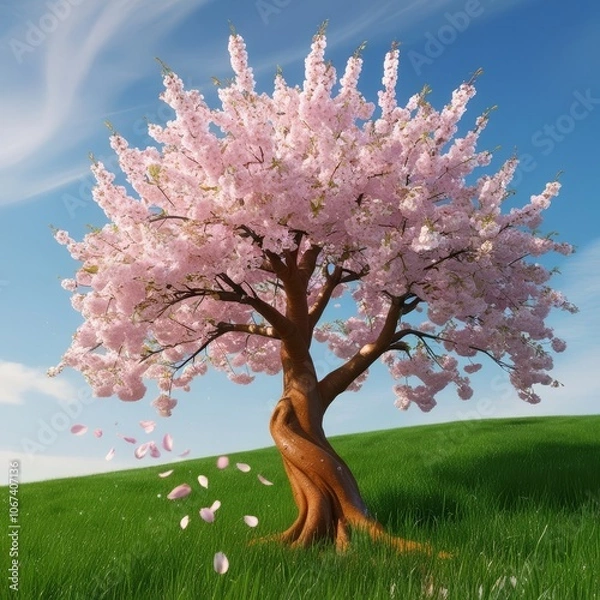 Fototapeta Cherry blossom flower