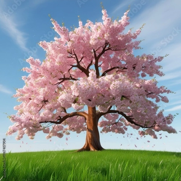 Fototapeta Cherry blossom flower