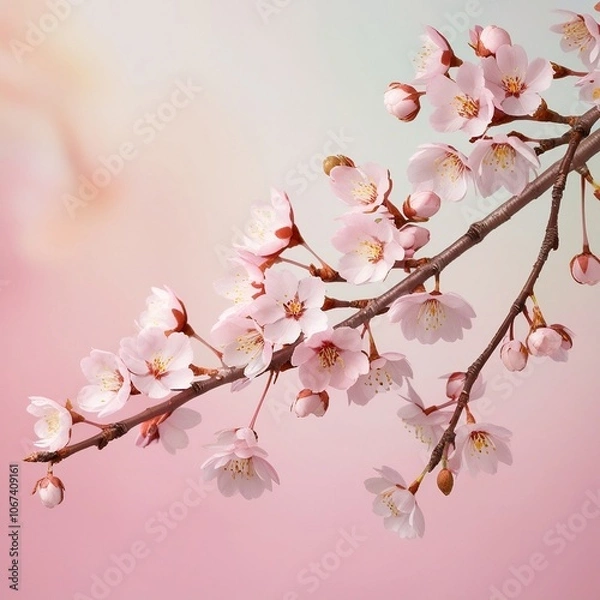 Fototapeta Cherry blossom flower