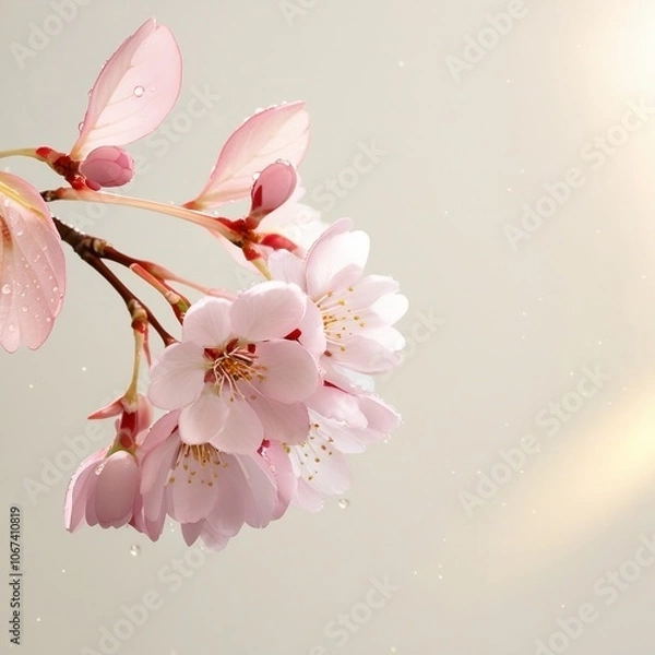 Fototapeta Cherry blossom flower