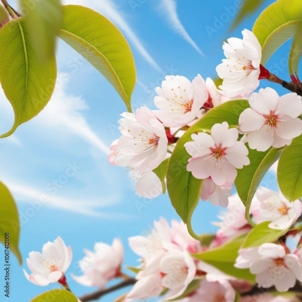 Fototapeta Cherry blossom flower