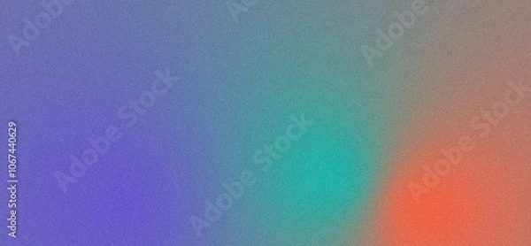 Obraz Slate Blue ,Tomato,andLight Sea Green  gradient background