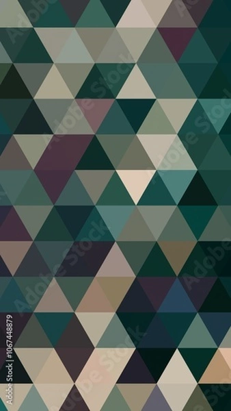 Fototapeta triangular motif. triangle pattern. tribal motif. triangle background
