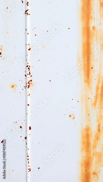 Obraz close- rusty metal