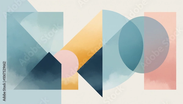 Fototapeta abstract geometric background