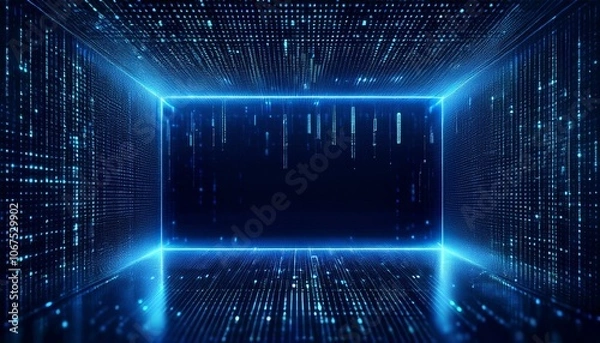Fototapeta Digital Matrix Gateway 