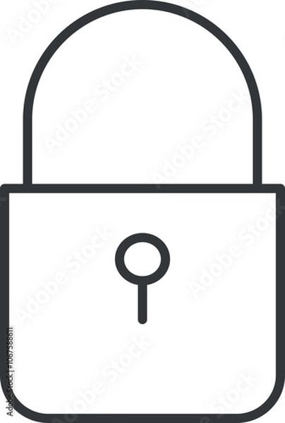 Obraz Lock Security Icon