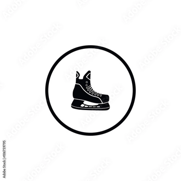 Obraz Skates icon.