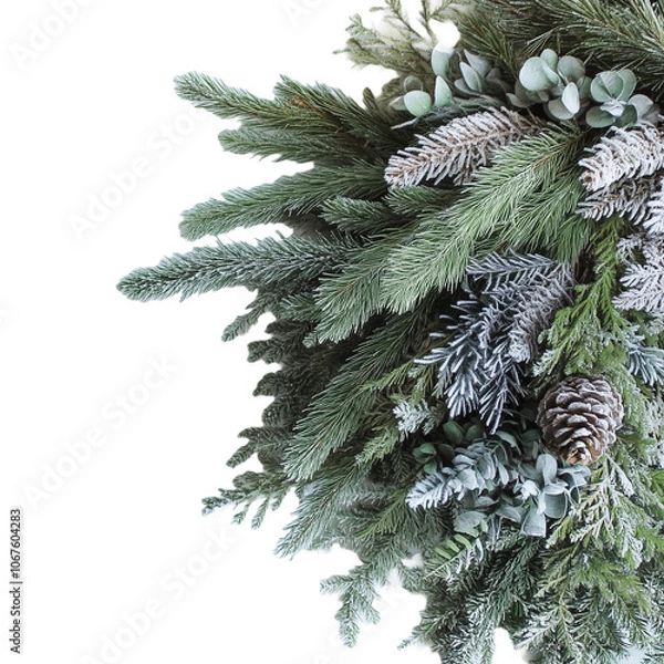 Obraz christmas tree branches