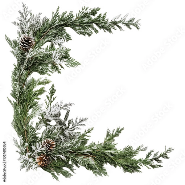 Obraz branches of a pine