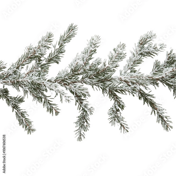 Obraz christmas tree branch